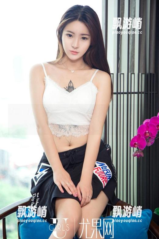 UGirls尤果网 - 连体衣新境界，Abby金金的写真将寂静与张扬完美结合。