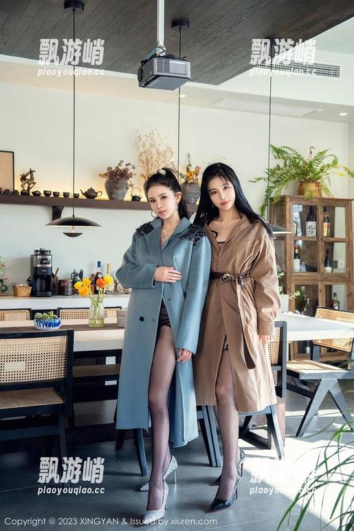 XINGYAN星颜社 - 李丽莎的双人私拍，套图在闪烁光影中飘渺，真想问问那份契合从哪儿来的？