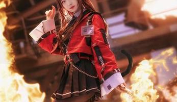 一把油，一点亮，弥音音ww的cos作品颠覆你的想法！