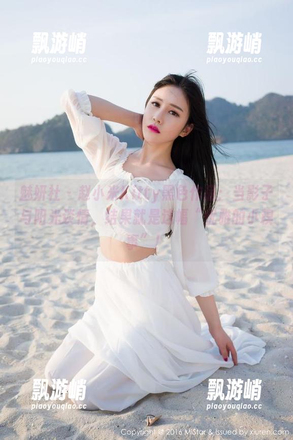 魅妍社 - 赵小米Kitty黑色作品：当影子与阳光谈情，结果就是这幅“优雅的小糗事”！